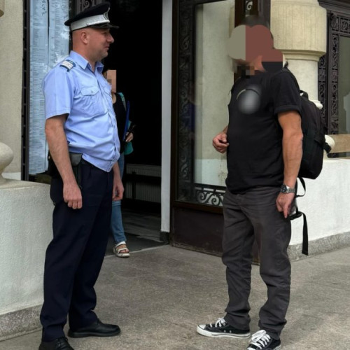 Barbat sanctionat cu 1000 de lei dupa un scandal la Judecatoria Saveni