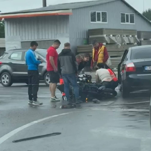 Accident rutier pe DN 71, cu o persoană rănită