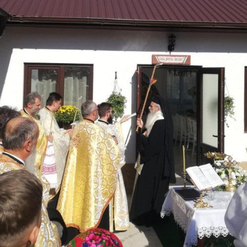 Binecuvântarea noii case praznicale a Parohiei "Nașterea Maicii Domnului" din Talpa