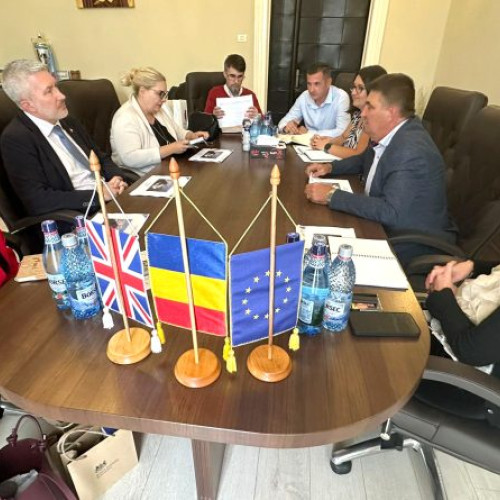 Delegație a Ambasadei Marii Britanii vizitează Primăria Municipiului Deva