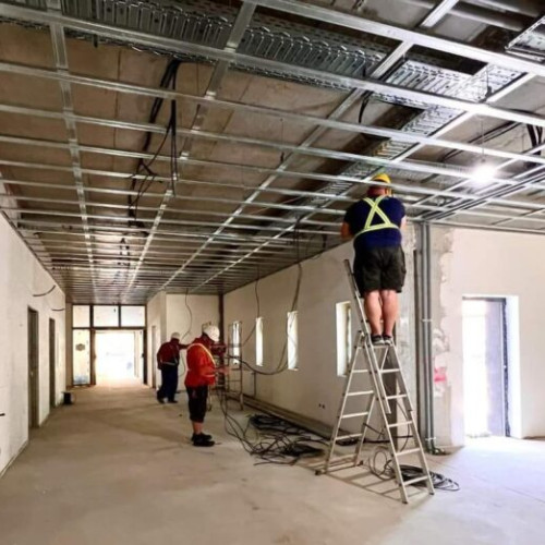 Proiectul noii unități medicale avansează: lucrări la instalații și structură