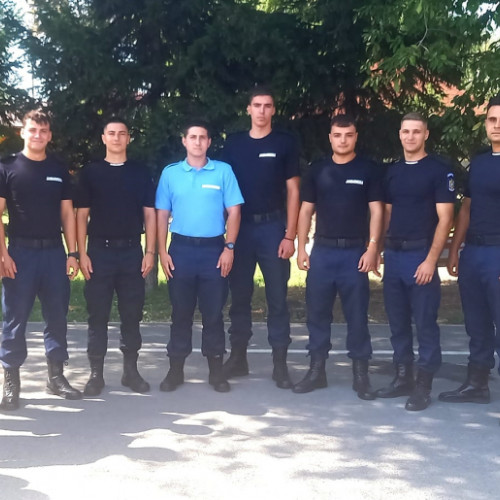 Primul stagiu de practică pentru tinerii jandarmi din Galați
