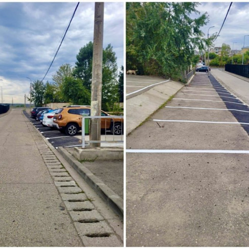 30 de locuri de parcare noi amenajate în Pitești