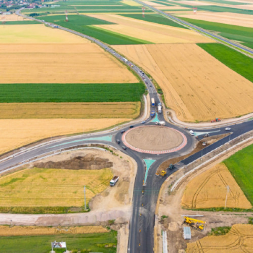 Centura ocolitoare a municipiului Sfântu Gheorghe se va deschide în curând