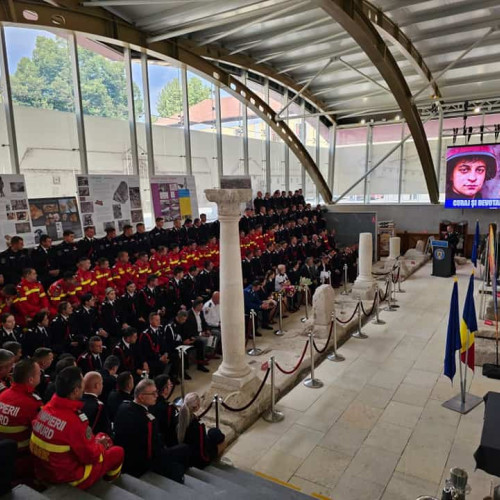 Diplomă de merit și apreciere pentru cei mai distinși pompieri din Alba