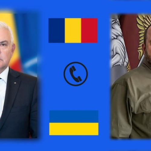 Ministrul Apărării Naționale, Angel Tilvar, discută situația de securitate cu omologul ucrainean
