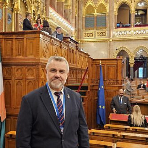 Senatorul Gheorghita Mandruta, participant la conferința internațională de securitate de la Budapesta