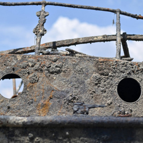 Epavele navelor naziste ies la iveală în Dunăre în urma secetei