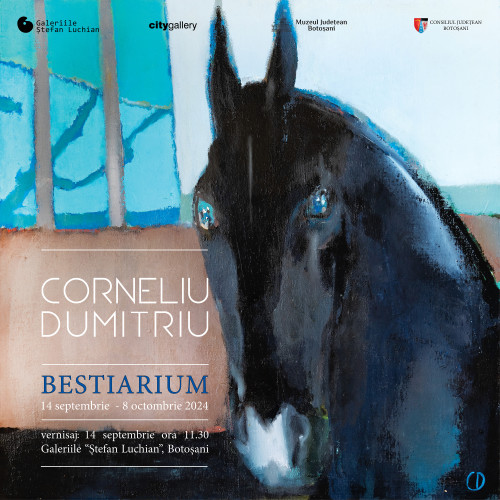 Expoziția "Bestiarium" la Muzeul Județean Botoșani, dedicată artistului Corneliu Dumitriu