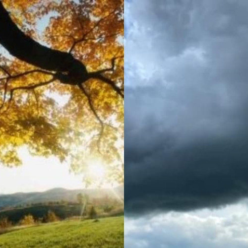 Vremea va fi schimbătoare până la mijlocul lunii octombrie