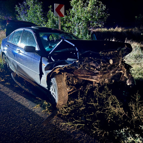 Accident grav în județul Botoșani provocat de un tânăr aflat sub influența alcoolului