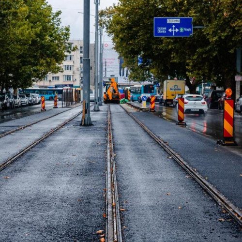 Proiectul de reabilitare a liniei 5 de tramvai progresează