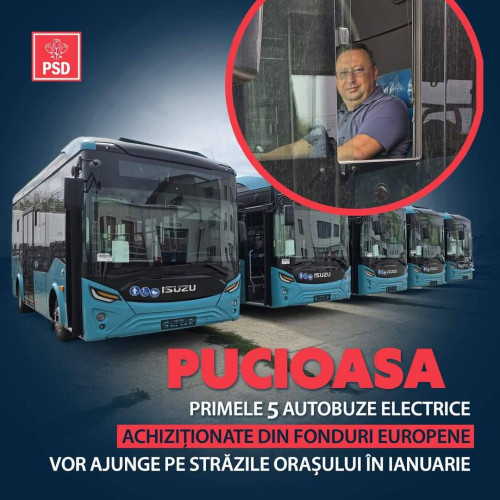 Orașul Pucioasa pășește în era verde a mobilității urbane