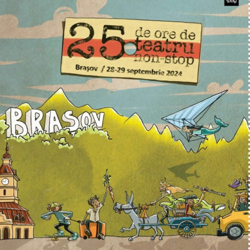 Biletele pentru Festivalul "25 de ore de teatru non-stop" disponibile la Brașov