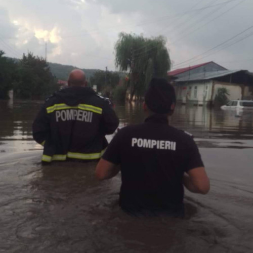 Avertizare de Cod Roșu pentru inundații în județele Vaslui și Galați