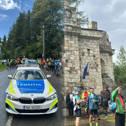 Polițiștii vranceni participă la evenimentul "Mausolee pe bicicletă"