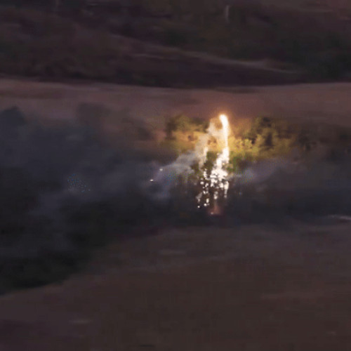 Video surprinde militari ruși atacând o dronă ucraineană în regiunea Donetk