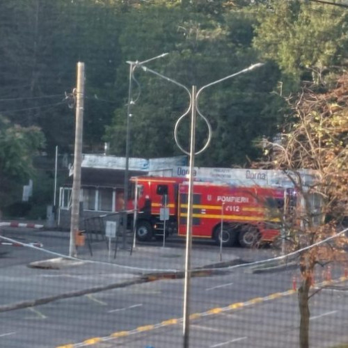 Incendiu la Spitalul Județean de Urgență "Sf. Pantelimon" din Focșani