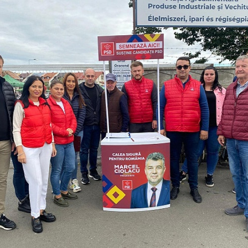 Campania de strângere a semnăturilor pentru Marcel Ciolacu continuă