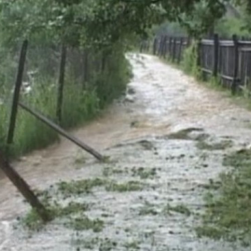 Cod Galben de ploi prelungit în județul Botoșani