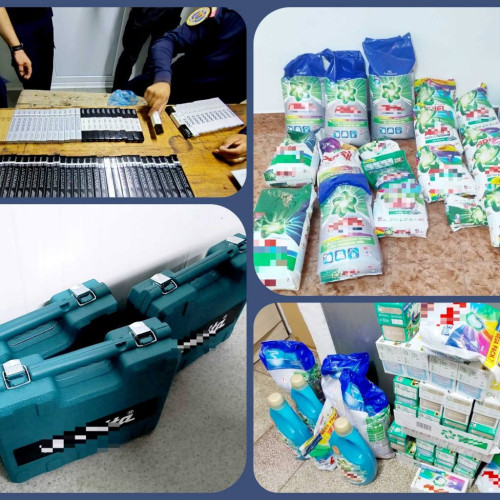 Jandarmii din Dâmbovița au descoperit vânzători de produse contrafăcute