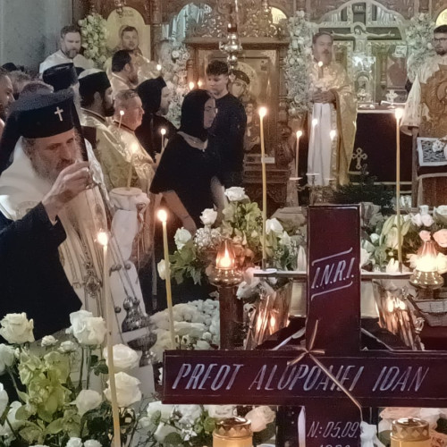 Părintele Ioan Alupoaiei a fost înmormântat la Biserica "Izvorul Tămăduirii"