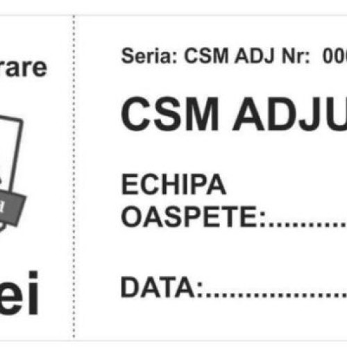 Sustinătorii clubului CSM Adjud 1946, informații importante despre meciuri