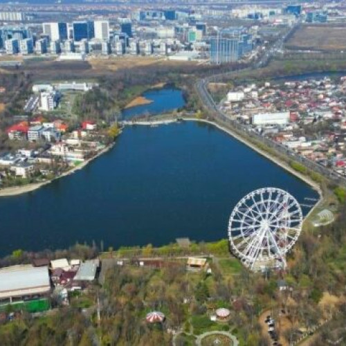 Conferință de presă la Arena Națională pentru anunțarea câștigătorilor Concursului Internațional de Soluții "Lacurile Colentinei"