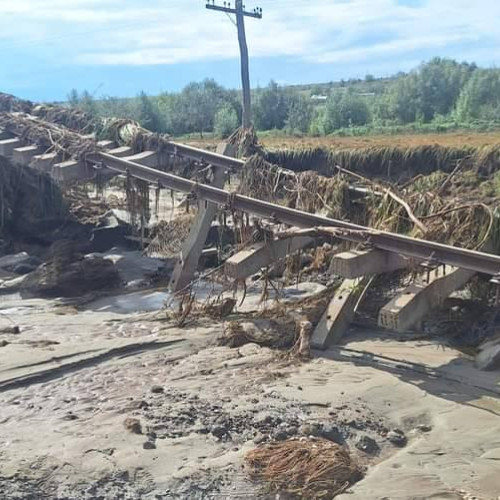 Ploile torențiale provoacă distrugeri în sudul Moldovei