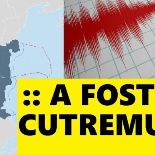 Cutremur de 5,5 grade în zona seismică Vrancea
