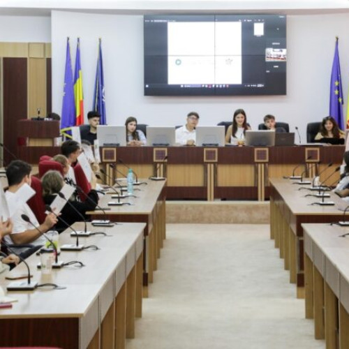 Consiliul Județean Vrancea a găzduit Adunarea Generală a Consiliului Județean al Elevilor