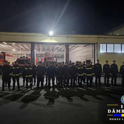 Sprijinul extins al pompierilor pentru județul Galați afectat de inundații