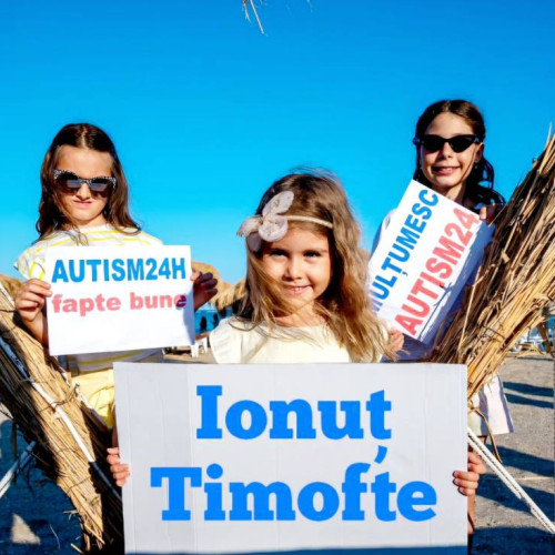 Jandarmul Ionuț Timofte participă la concursul "Autism 24h Marea Neagră 2024"