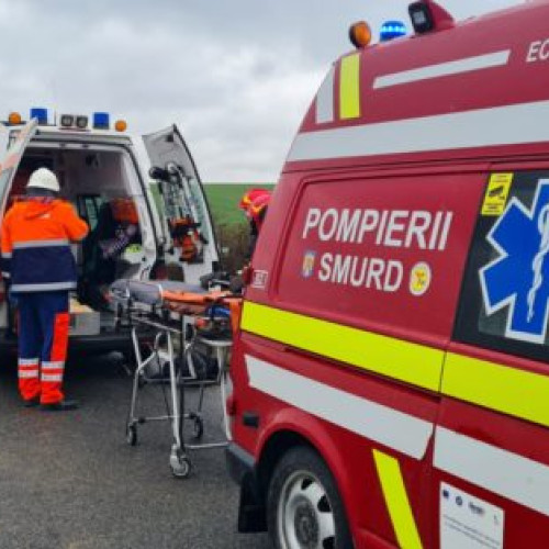 Accident rutier grav în județul Botoșani: o femeie rănită