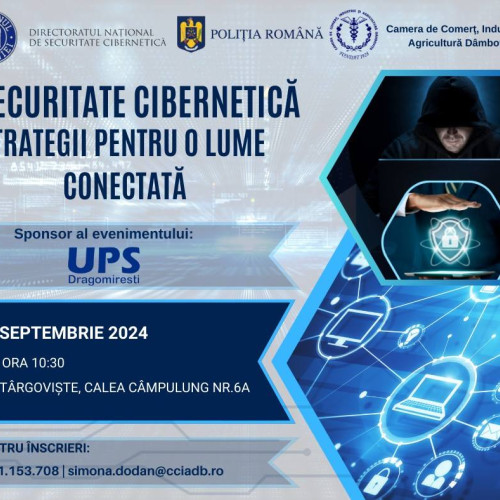 Eveniment dedicat securității cibernetice în Dâmbovița