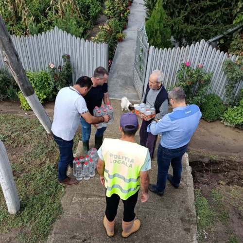 Ajutoare pentru zonele afectate de inundații la Galați