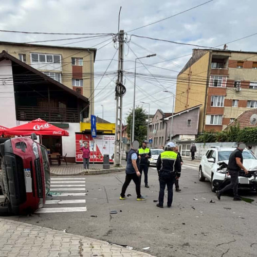 Accident rutier în Alba Iulia