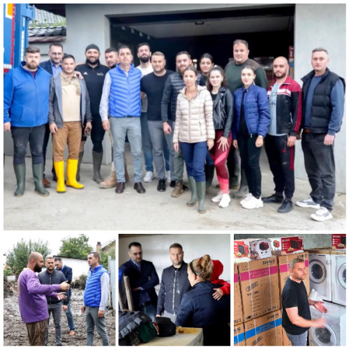 Liberalii vranceni ajută sinistrații din județul Galați