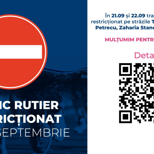 Restricții de trafic în Coresi pentru Brasov Running Festival