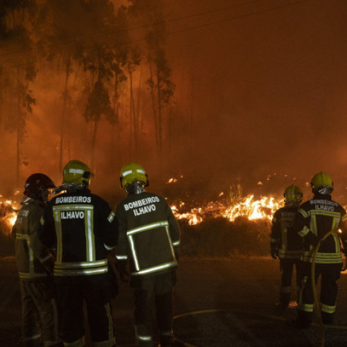 Incendii devastatoare în nordul și centrul Portugaliei