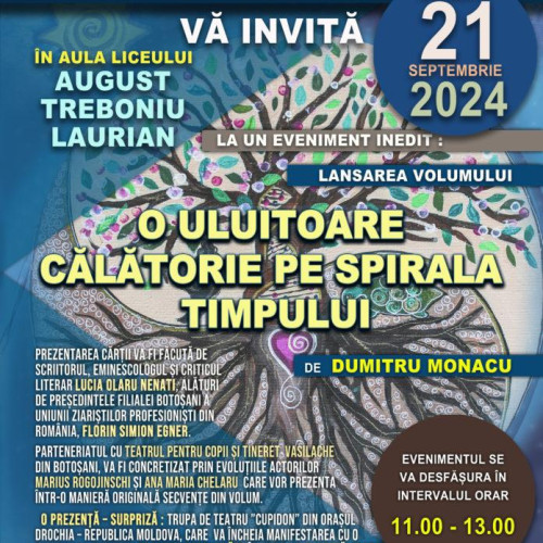 Lansare de carte la Liceul "August Treboniu Laurian"