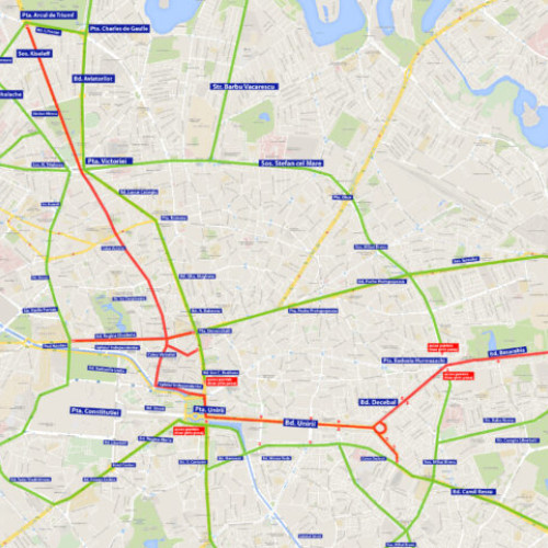 Restricții de circulație în București pentru evenimentele din weekend