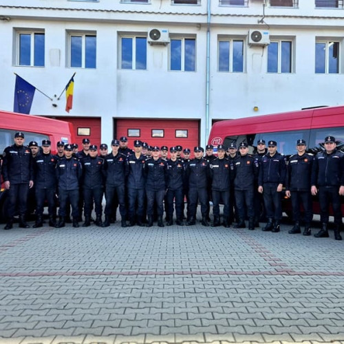 Pompierii din Alba se mobilizează pentru a ajuta victimile inundațiilor din Galați