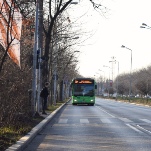 Suspendarea stației "Pădurea Băneasa" pentru liniile de autobuz 301, 450 și 473