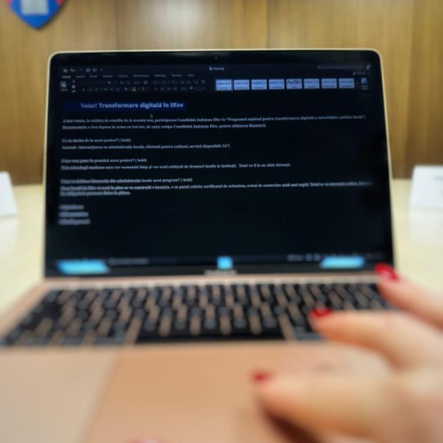 Consiliul Județean Ilfov a votat participarea la Programul național pentru transformarea digitală