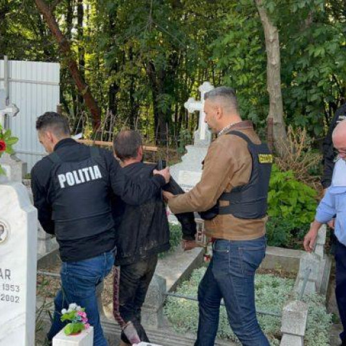Bărbatul care amenința că își va pune capăt zilelor în Cimitirul Pacea a fost salvat