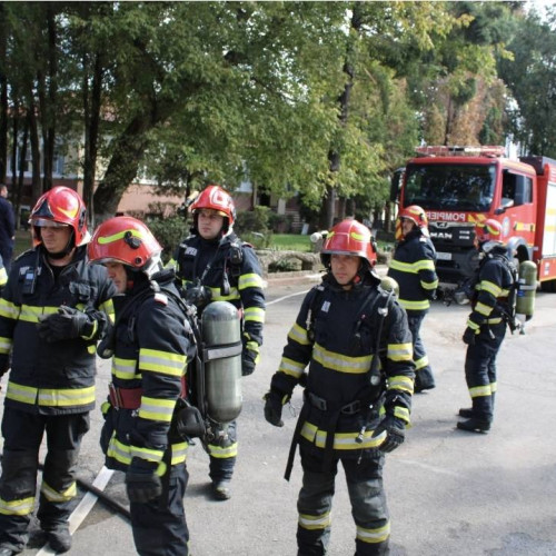 Exercitiu tactic de intervenție la Penitenciarul Găești