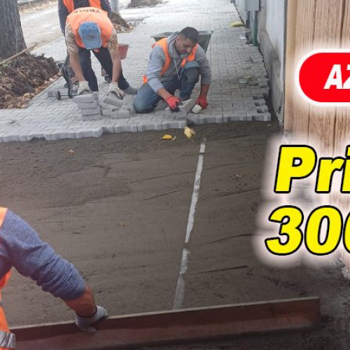 Se refac trotuarele și carosabilul pe strada Independenței din Buzău