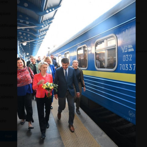 Ursula von der Leyen, în vizită la Kiev pentru ajutorul Ucrainei în pregătirea pentru iarnă