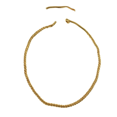 O brățară dacică de 3.000 de ani, expusă la Muzeul Național Brukenthal